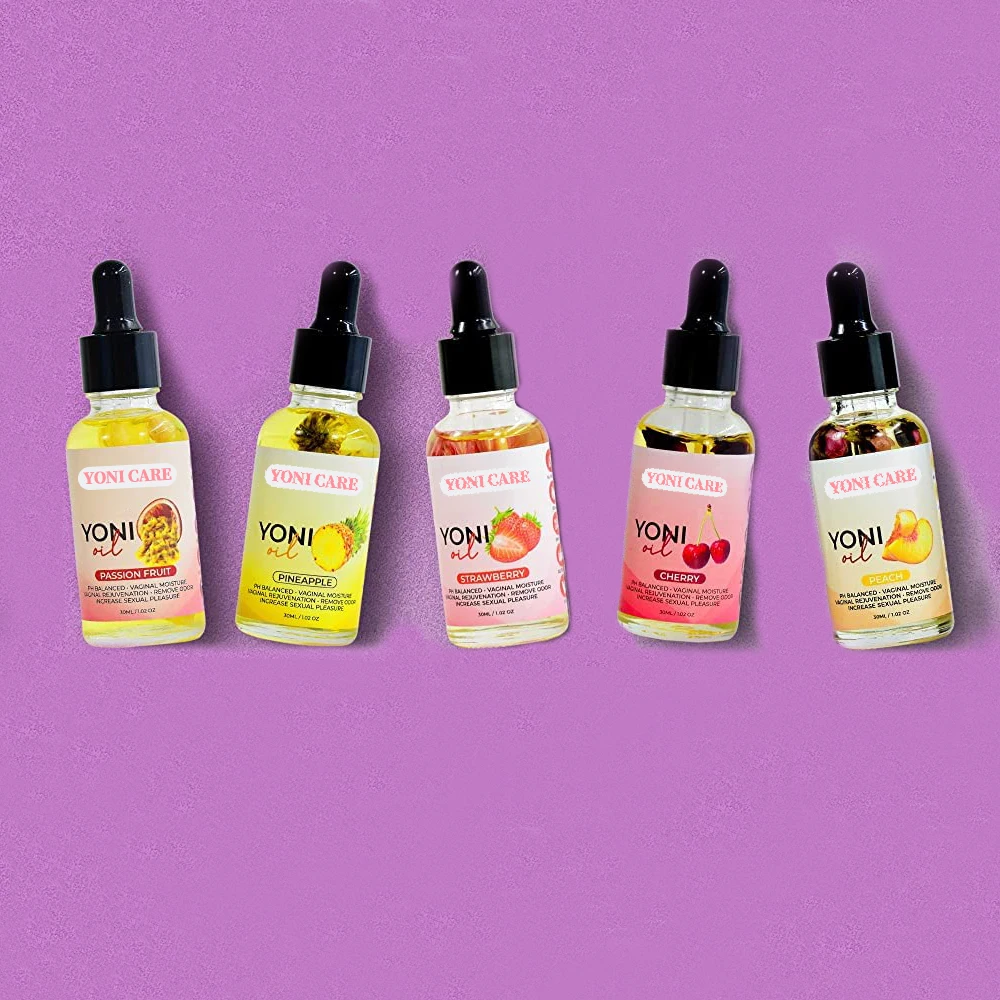 Best Five Scented Essential Oils Organic Feminine Oil Vagina Ph Balance Female Care Remove Odor Antipruritic Yoni Oil