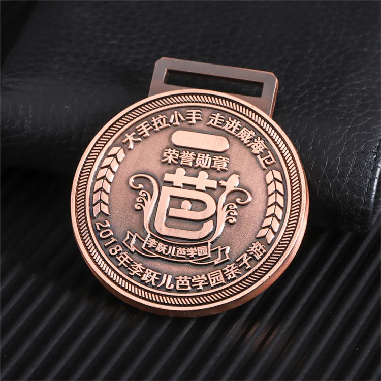 Zinc Alloy Sports Souvenir Running Custom Medals 3D Metal University Top-Quality Swimming Sport Winner Medal