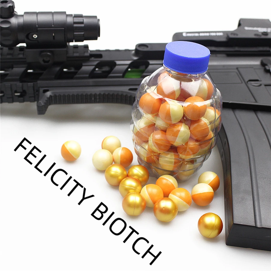 2000 pcs/box 0.68 caliber pinball,pen identificationpistol balls pro carmen 68pistol balls for professional paint