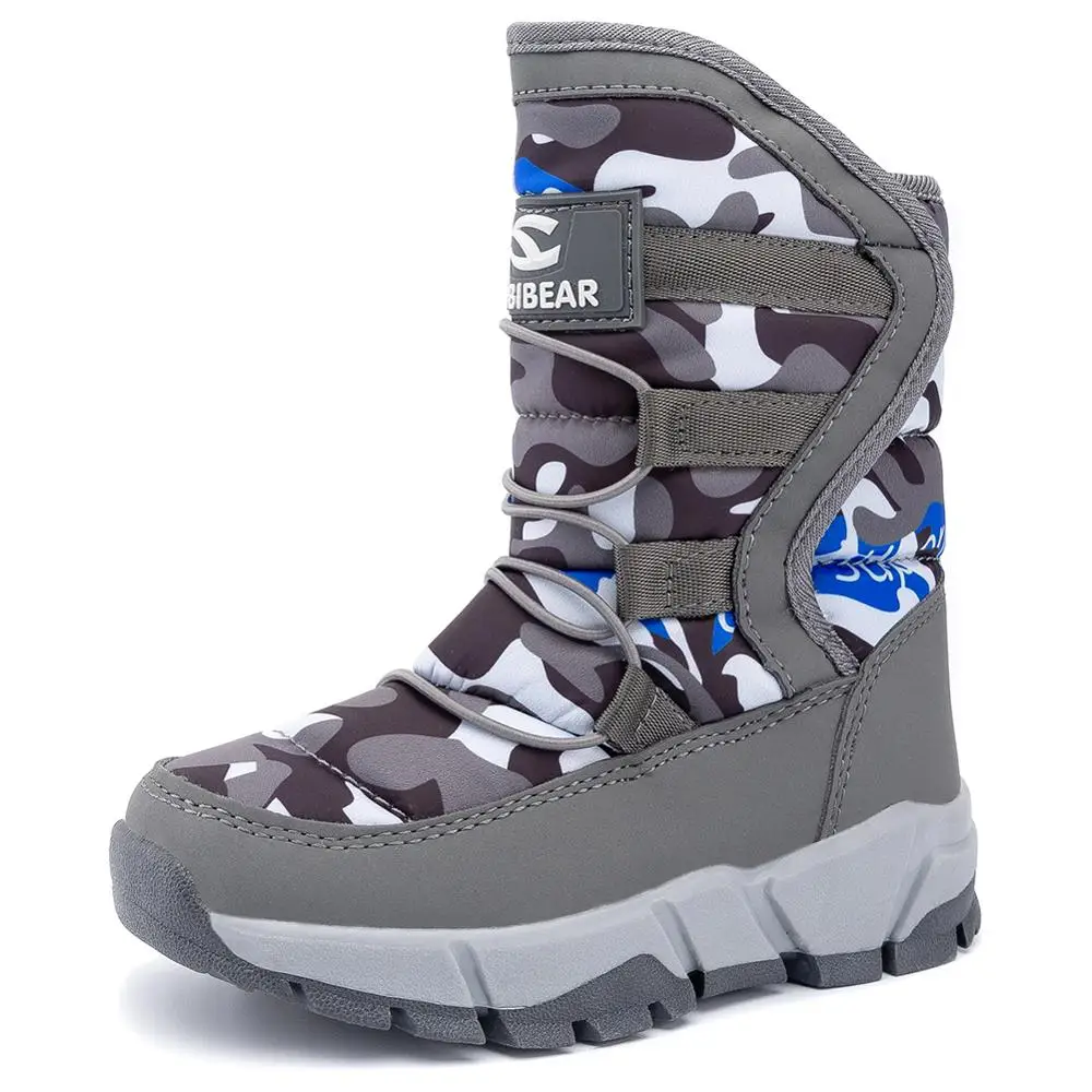 
HOBIBEAR Good Quality Comfortable Fashion Kids Girls Boots Shoes Waterproof Kid Ankle Snow Winter Boots 