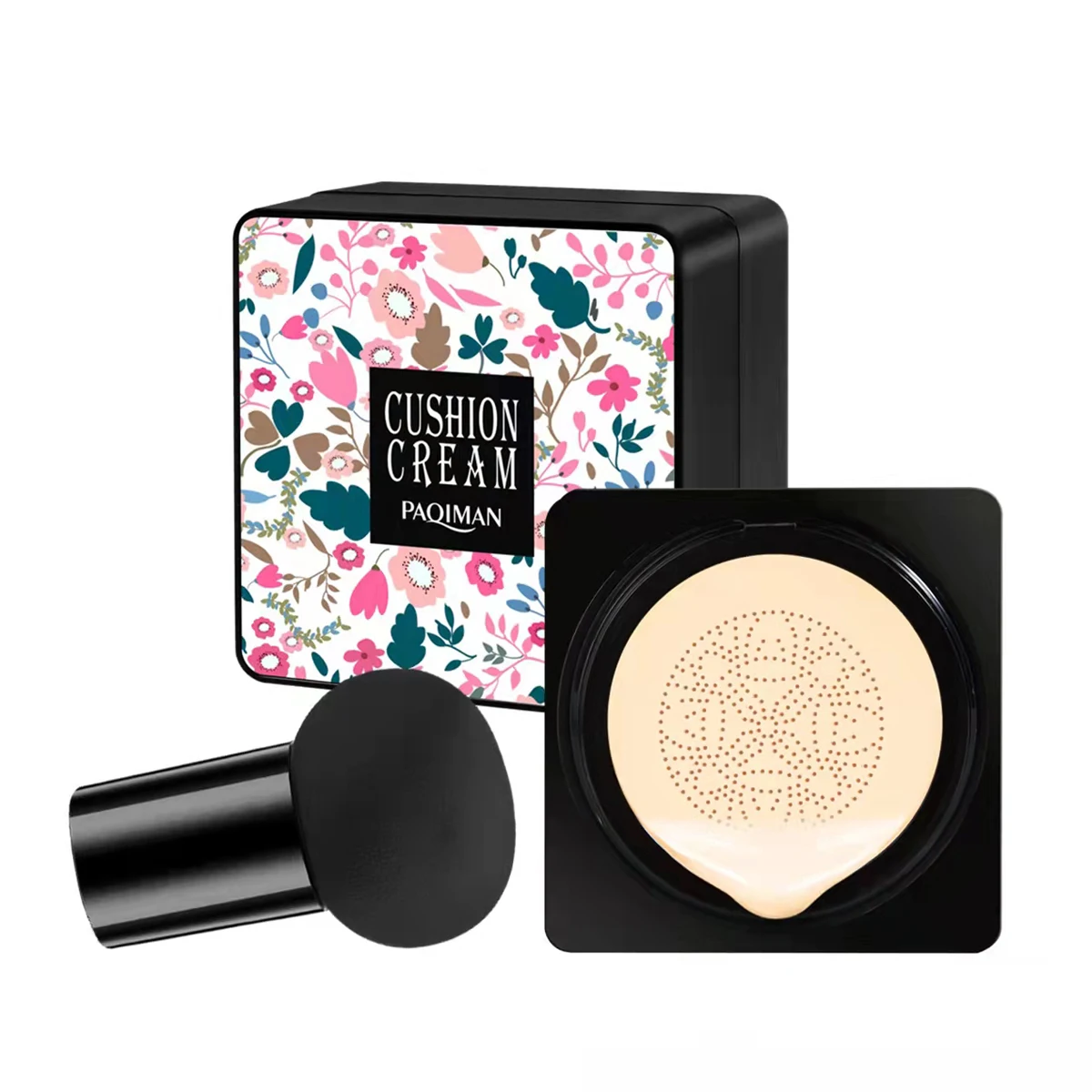 PAQIMAN Snail  Natural Smooth Whitening Cc Foundation Spf 50 Cc Cream Small Mushroom Head Air Cushion Aloe Vera BB Cream