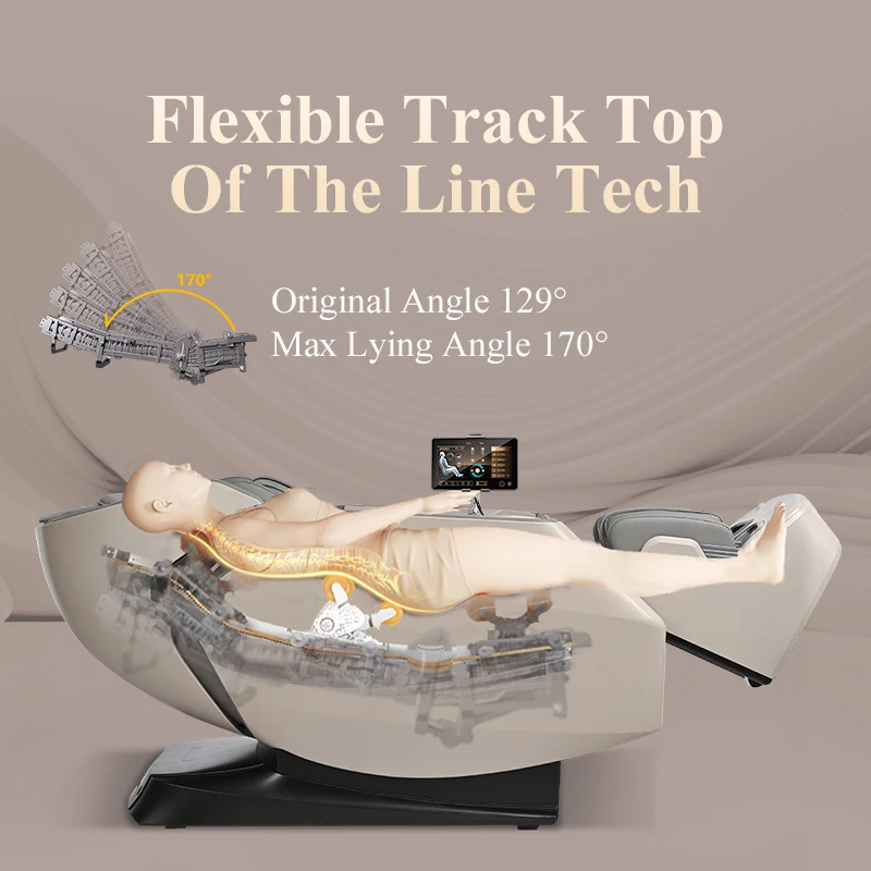 Bohe Luxury flex Sl Track Zero Gravity Electric Full Body Massage Chair with CB