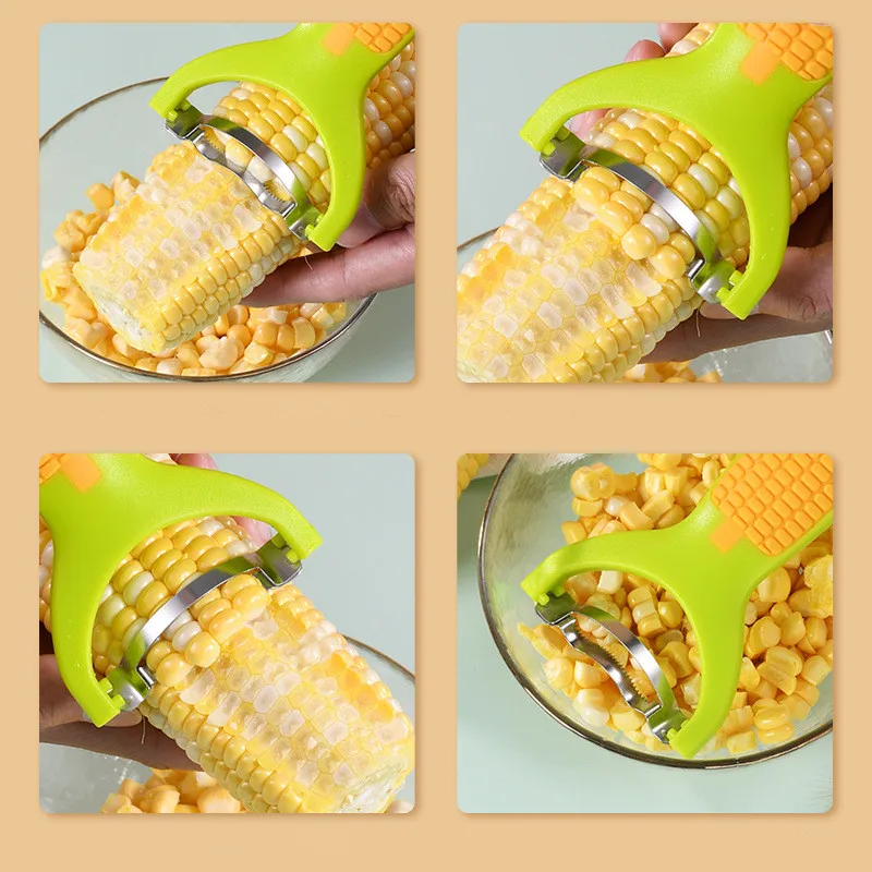 Amazon hot sale new product home kitchen accessories gadgets fruit vegetable tools best plastic wonder manual corn peeler