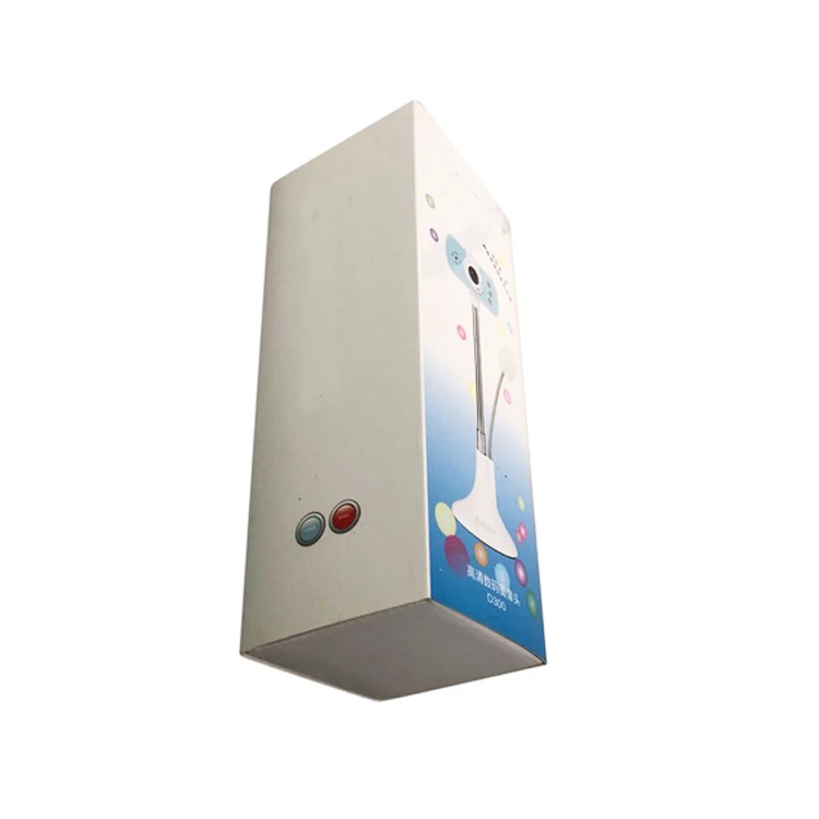 Custom luxury retail logo printed cosmetic shampoo packaging gift boxes