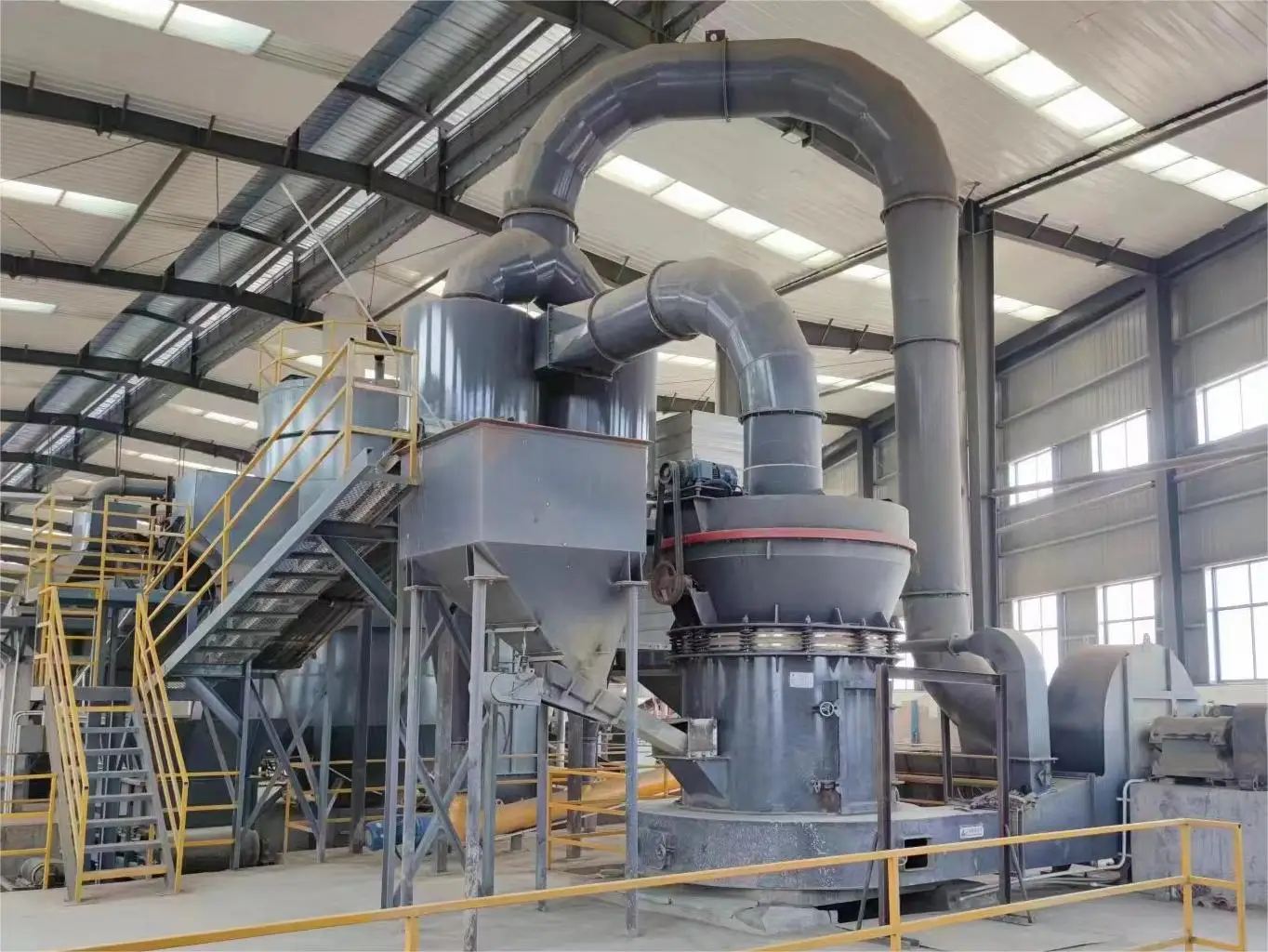 Automatic Gypsum Powder Machine Plaster of Paris Making Equipment for Building Material Industries