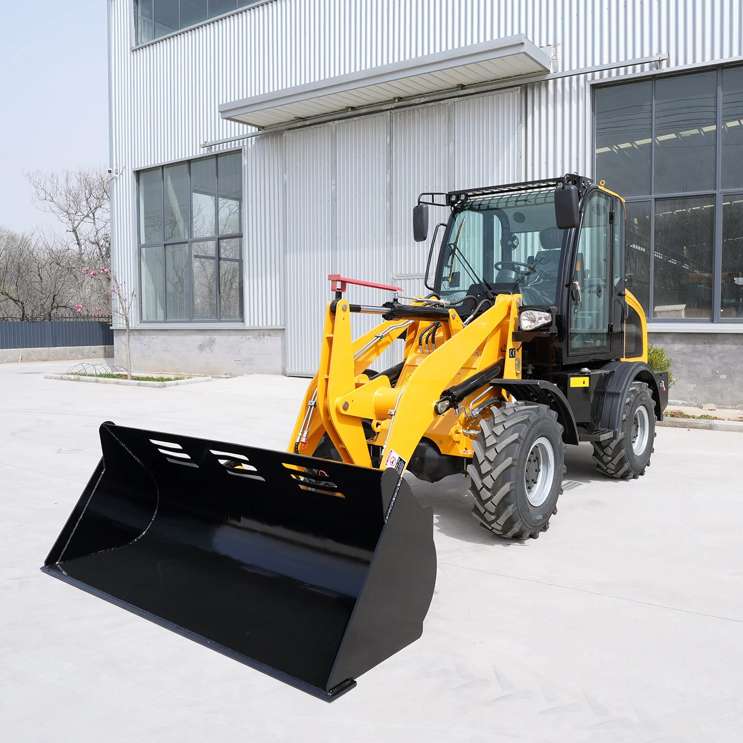 1 ton 2 ton 3 ton JIELI Wheel loader with remote monitoring system  made in CHINA