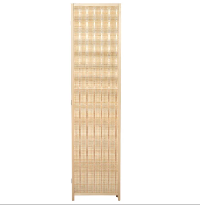 Bamboo Screen dividers Room Divider Folding Separator Partition Splitter Privacy Screen 4 Panel Bedroom Living Room Balcony