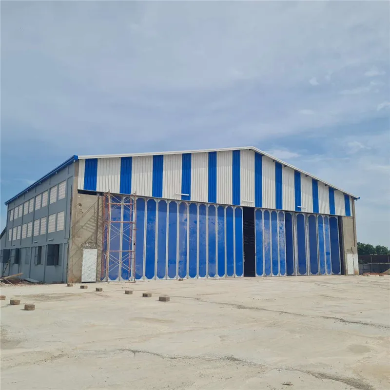 Prefabricated Steel Structure Airplane Aircraft Hangar and Metal Workshop Warehouse Building