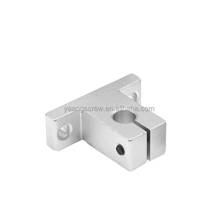 Custom High Quality SK Series Aluminum Linear Bearing Horizontal Support Element Shaft Fixing Seat