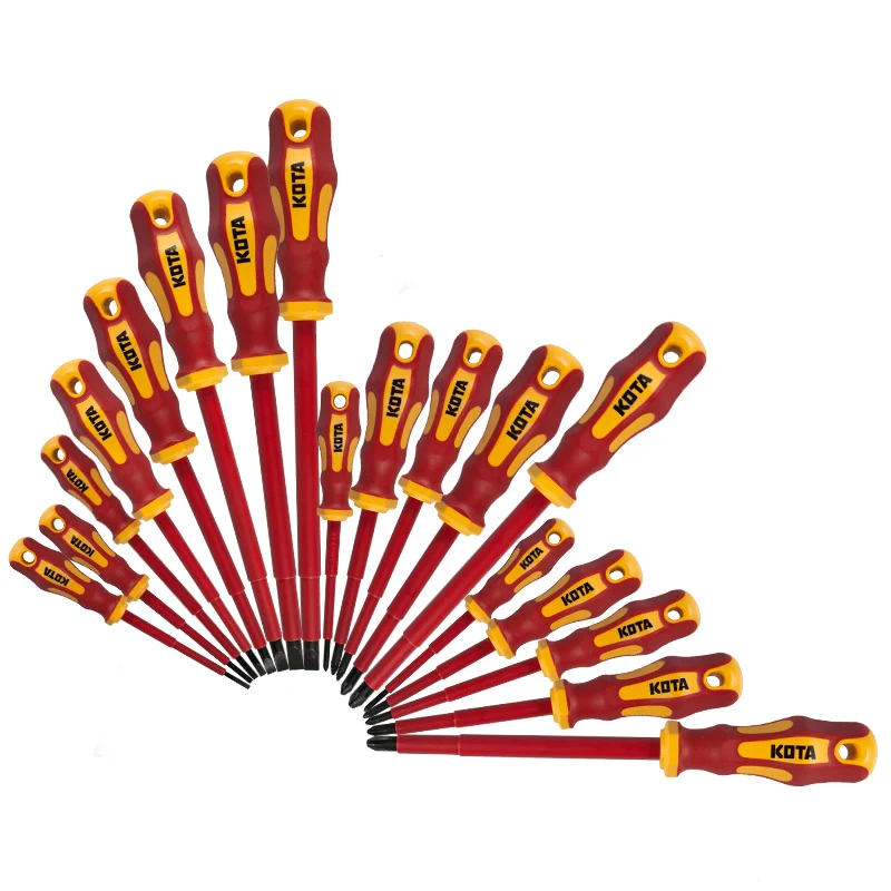 
In Stock PP handle S2 Special Steel 1000V VDE Insulated Screwdriver 