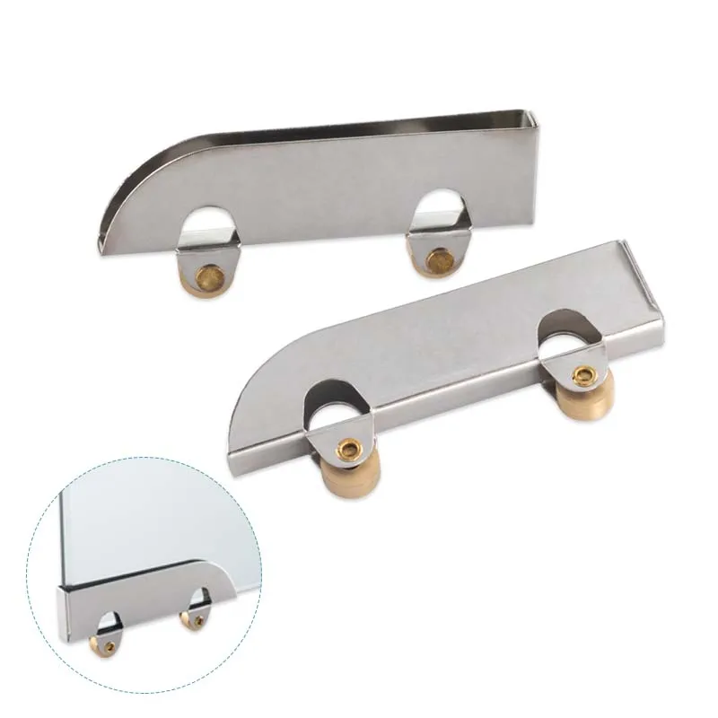 Modern Durable Silent Sliding Cabinet Roller Wheel 5MM Glass Wheel  for Living Room Kitchen Bedroom & Dining Room Use