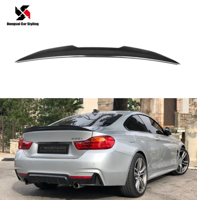 Стильный задний спойлер M4 PSM из углеродного волокна для BMW F32 F82, задний спойлер 2015-2020