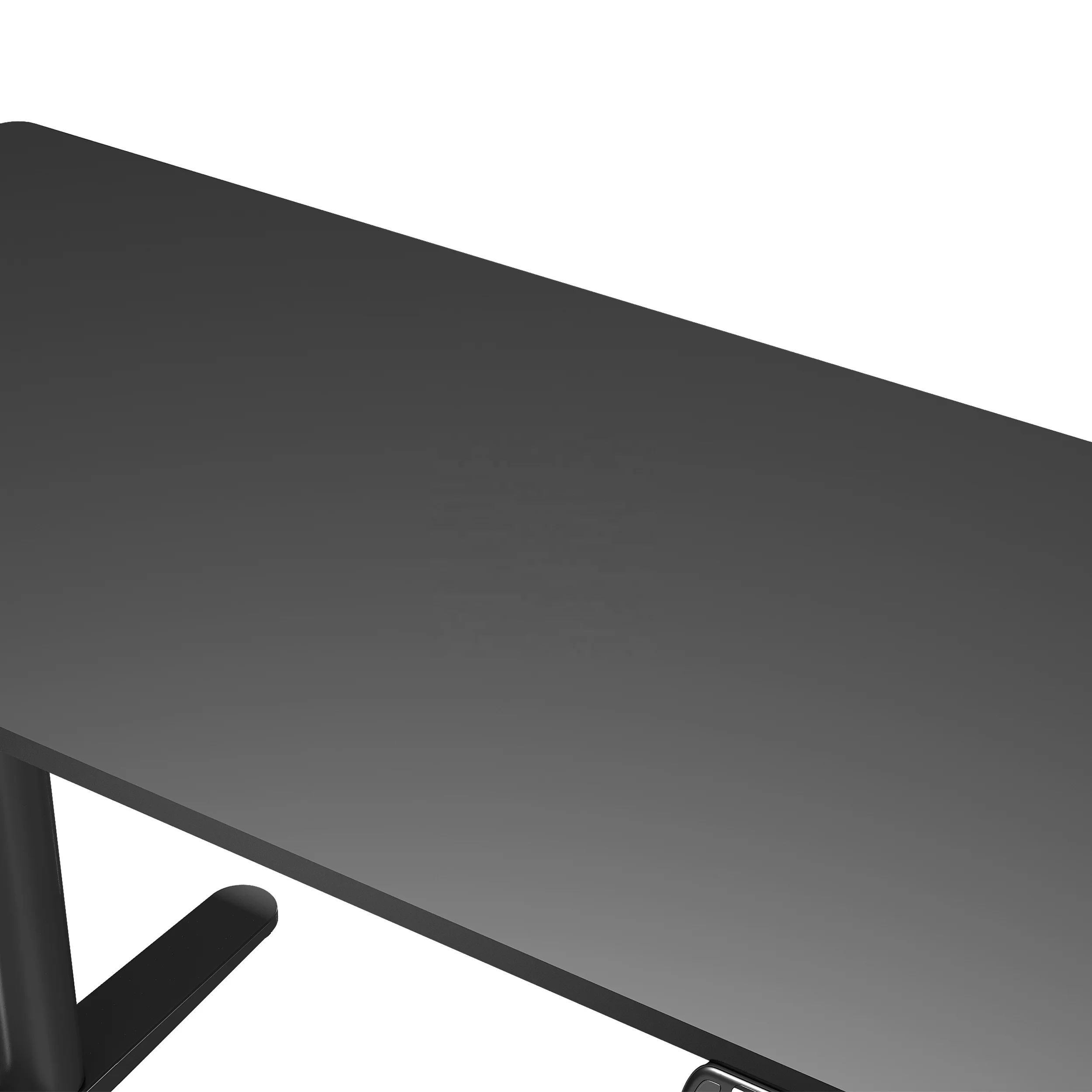 V-mounts office executive desk adjustable height electric desk with 2-section round column VM-JSD2-03-1P