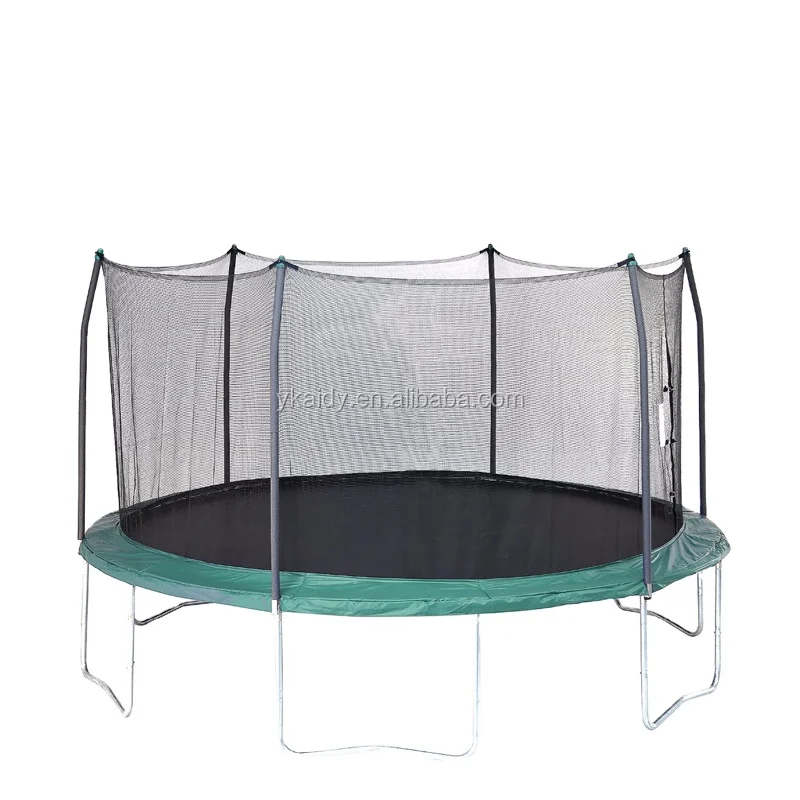 Высококачественный 13 футов большой гимнастический уличный батут из ПВХ и стали для взрослых детей Для мальчиков девочек пенопласта