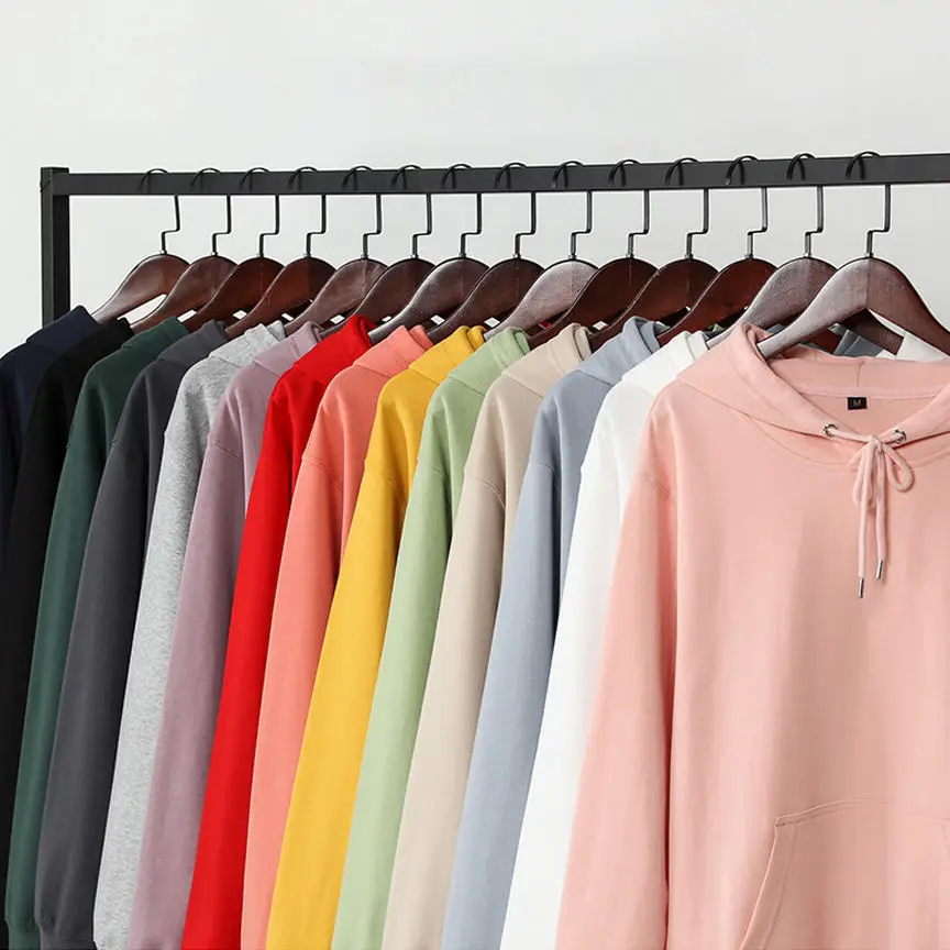 Fashion Custom Logo Hoodie with Custom Logo Design embroidery hoodies plain men pullover tracksuits customize hoodie unisex