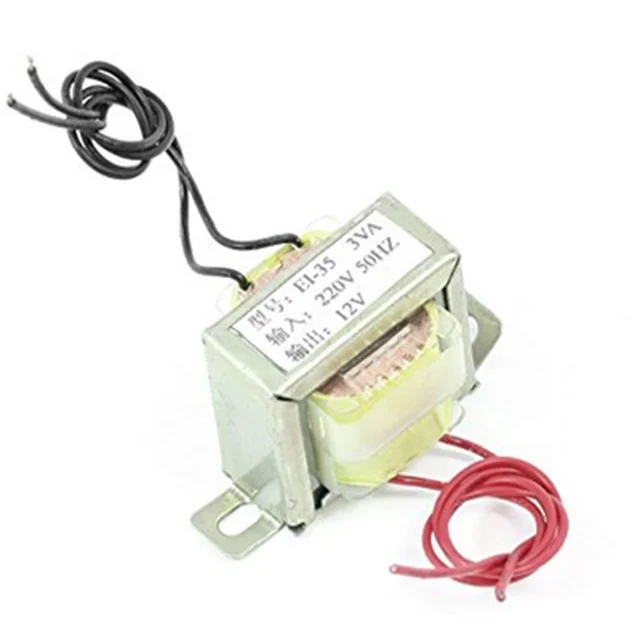 Трансформатор с двойным выходом EI 12 в 1 А