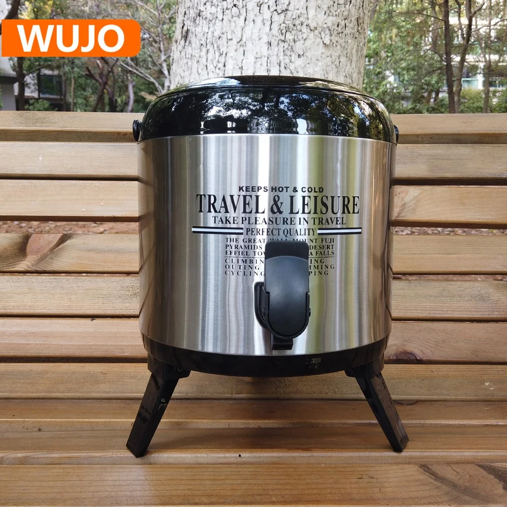 Производитель бесплатный образец термос для молока чая бутылка горячая холодная 24 часа изолированный кувшин воды из нержавеющей стали от WUJO