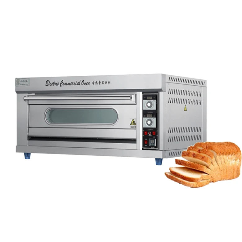 Professional Small Electric Pizza Oven Single Deck Single Deck Oven Commercial Price