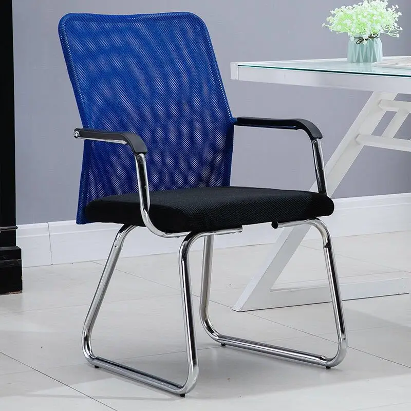 Популярное цветное Сетчатое кресло, офисное кресло для посетителей, компьютерное кресло с сетчатой спинкой