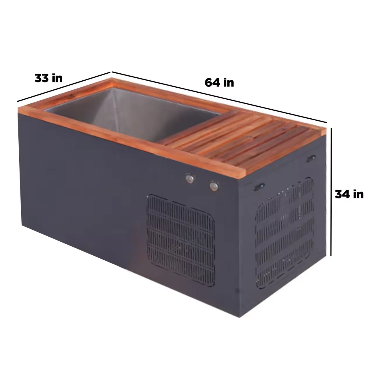 Manufacturer Customized Portable Sauna And Ice Bath With Cold Water Immersion Integrated Athlete Ice Bath Bathtub With Chiller