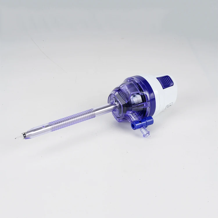 Optical Trocar 12mm Surgical Endoscopic Disposable Optical Trocar Disposable Detachable Laparoscopic Dilating