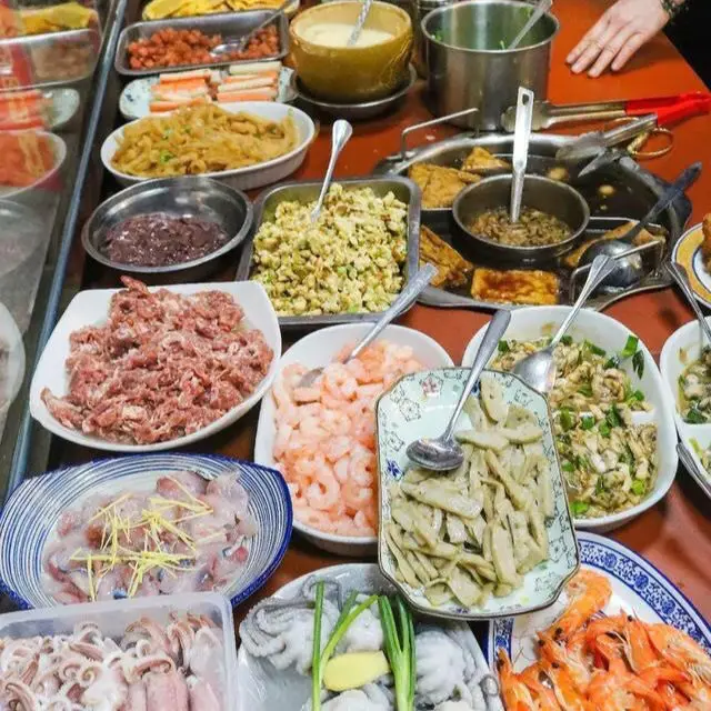 chinese Fujian Minnan specialty Quanzhou paste ultra-fine handmade Xiamen konjac Fuzhou dragon whisker line noodles full dry