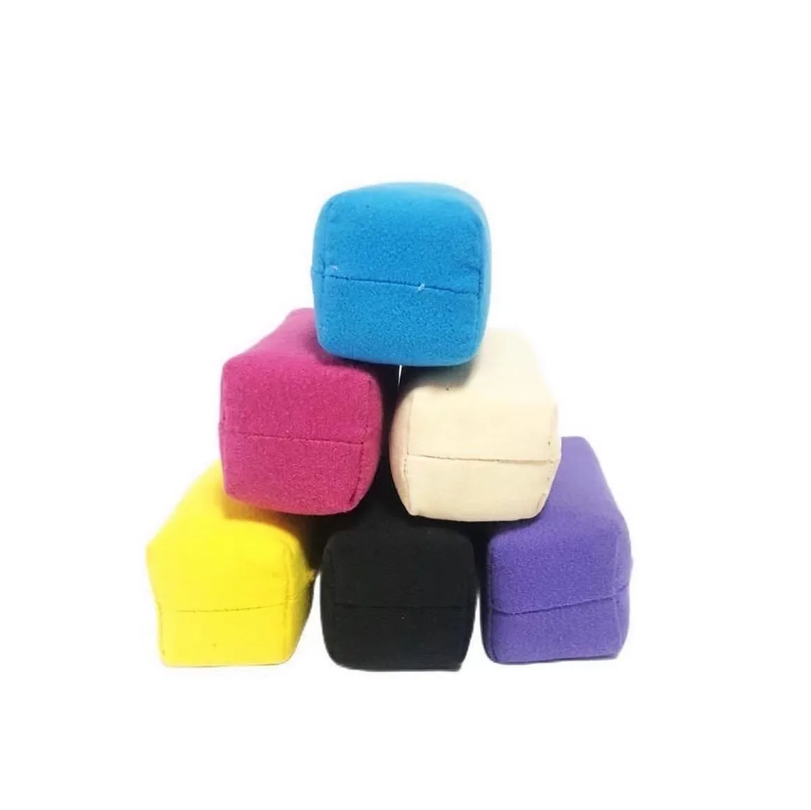 Selected Auto mini suede microfiber interior ceramic coating waxing applicator pad detailing waxing sponge soft car care sponge
