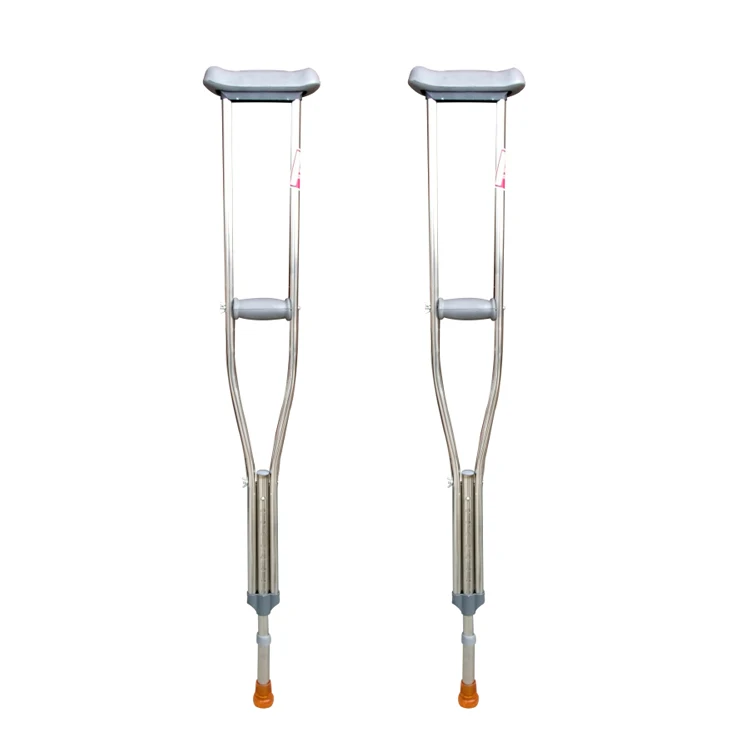 Rehabilitation Therapy Supplies  alloy crutches medical portable elbow underarm cruth crutches walking underarm crutches
