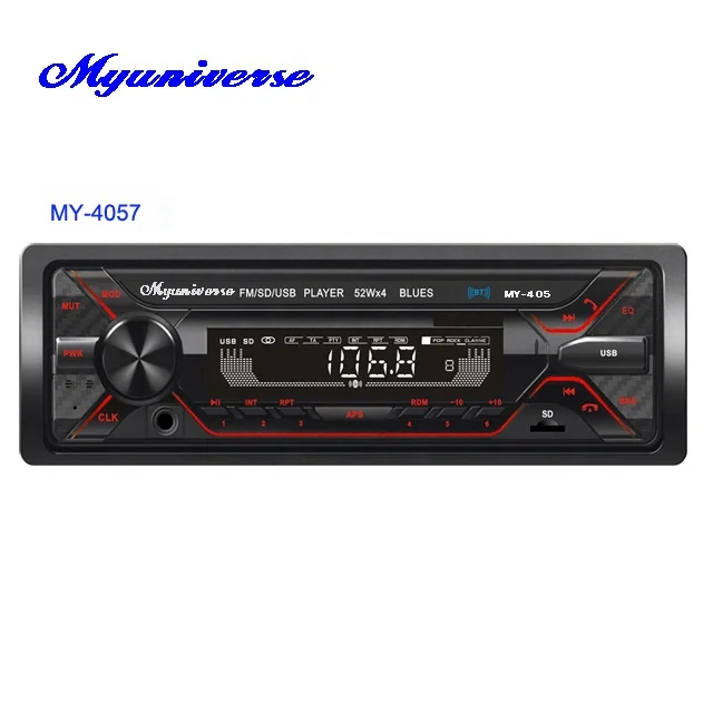 
Hot New style 12V car music mp3 player with usb sd fm bluetooth remote control music player 