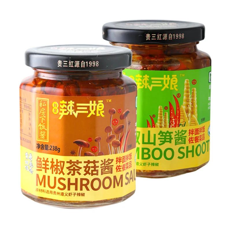 China ZunYI Hot And Spicy Fresh Bamboo Shoot  Chili Paste Gourmet Seasoning