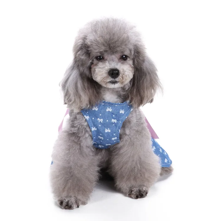 Ropa De Verano De Perro Dog Dress Luxury Pet Clothes Various Styles Custom Skirt Dog Pet Clothes Girl Dog Clothes