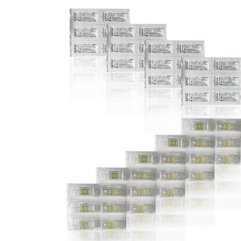 Buy 2022 korea multi sample needle syringe type crystal multi needle with head mini 5 pin