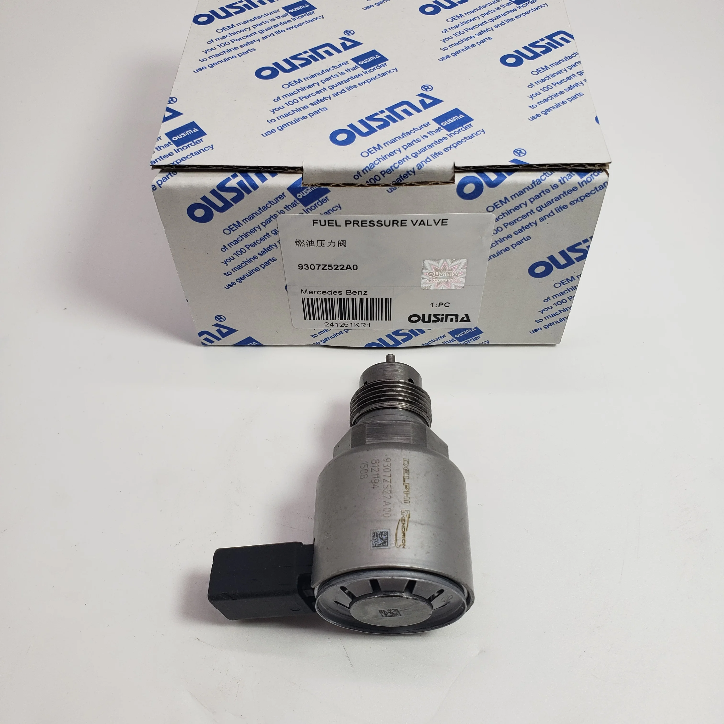 OUSIMA 9307Z522A0 Fuel Pressure Valve Excavator Machinery Parts for Mercedes Benz Construction Machinery Parts