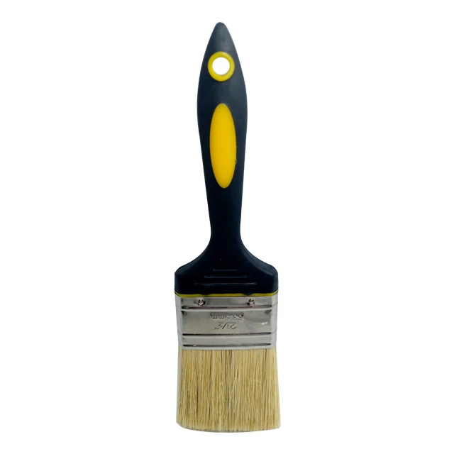 Hot Sale Plastic Handle Wall Paint Brush Cheap Paint Brush  with different inch