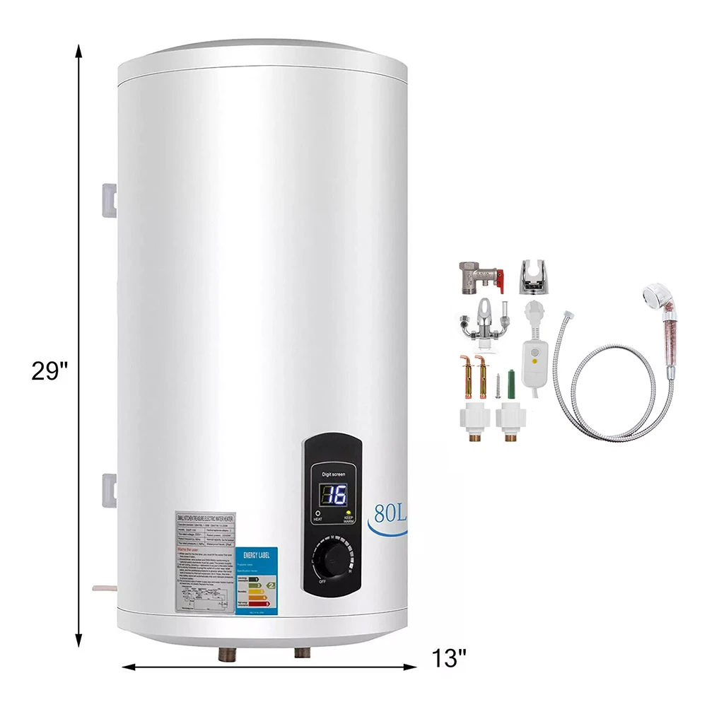 Hot sale 2KW 80L bathroom water heater electric water heater tank