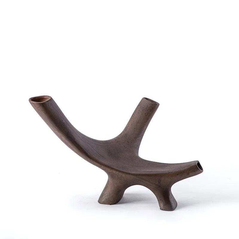 Abstract Geometric Ornaments Imitate of Twigs Resin Tabletop Sculpture Decorative Collection for Other Home Decor