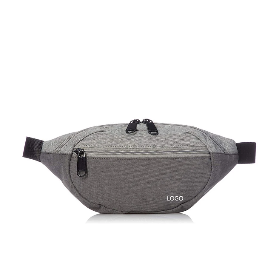 Stylish heiritage 600D polyester belt waist bag basic phone sling fanny pack