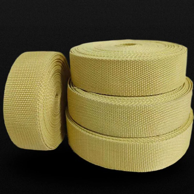 Manufacturer custom width 80mm industrial conveyor belt fire rescue kevlars webbing
