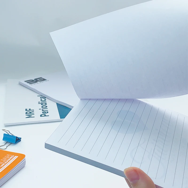 Cheap Custom tear off sheets A5 notepad with logo,sticky note pad for Real Estate Promotional gifts