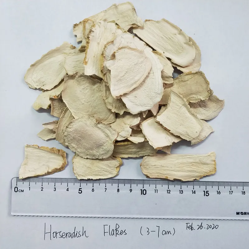 Заводская поставка сушеные хлопья хрена с ISO/HACCP/HALAL