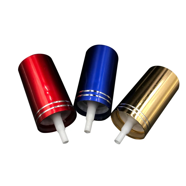 Aluminum Pump Sprayer 18mm Aluminum Screw Pump Sprayers Prayer Pump With Aluminum Over Cap