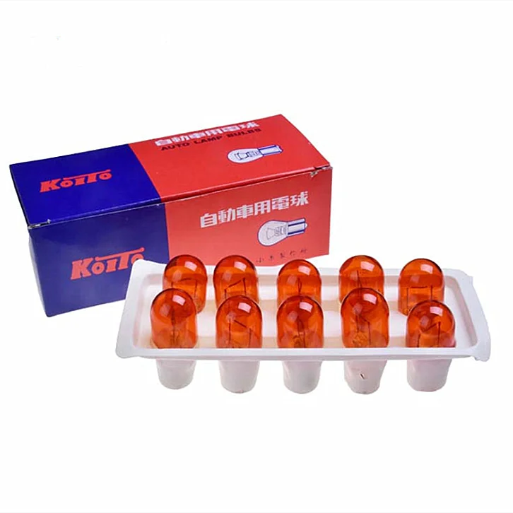 high quality  Halogen Lamps  for brake lights and turn lights car bulbs