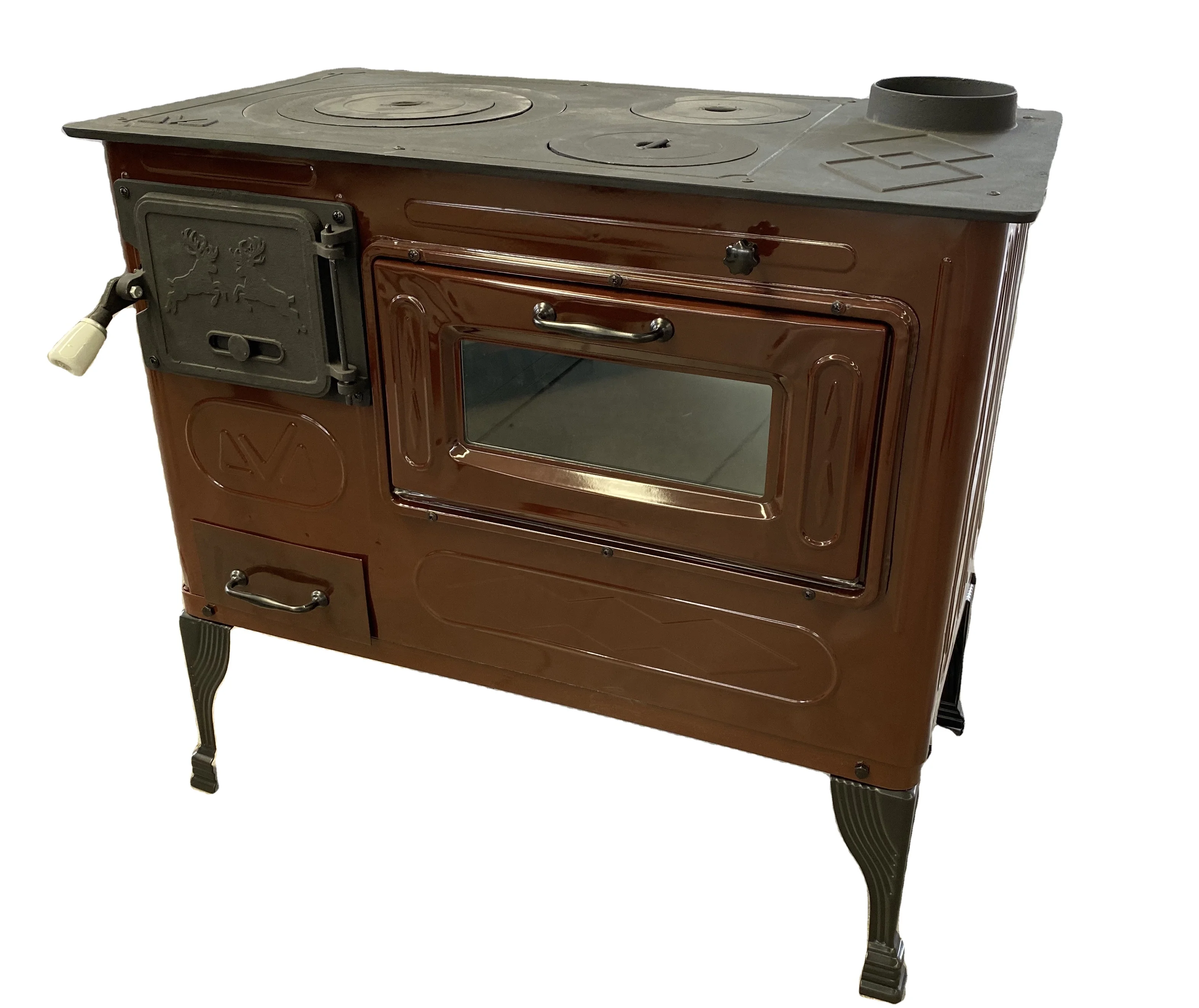 
Cook Stove Wood Space Cooking Support Feature Material Temperature 