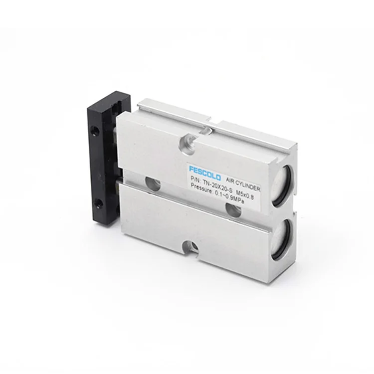 pneumatic Dual Rod Air Double Shaft  tn 32 60 pneumatic cylinder with magnet