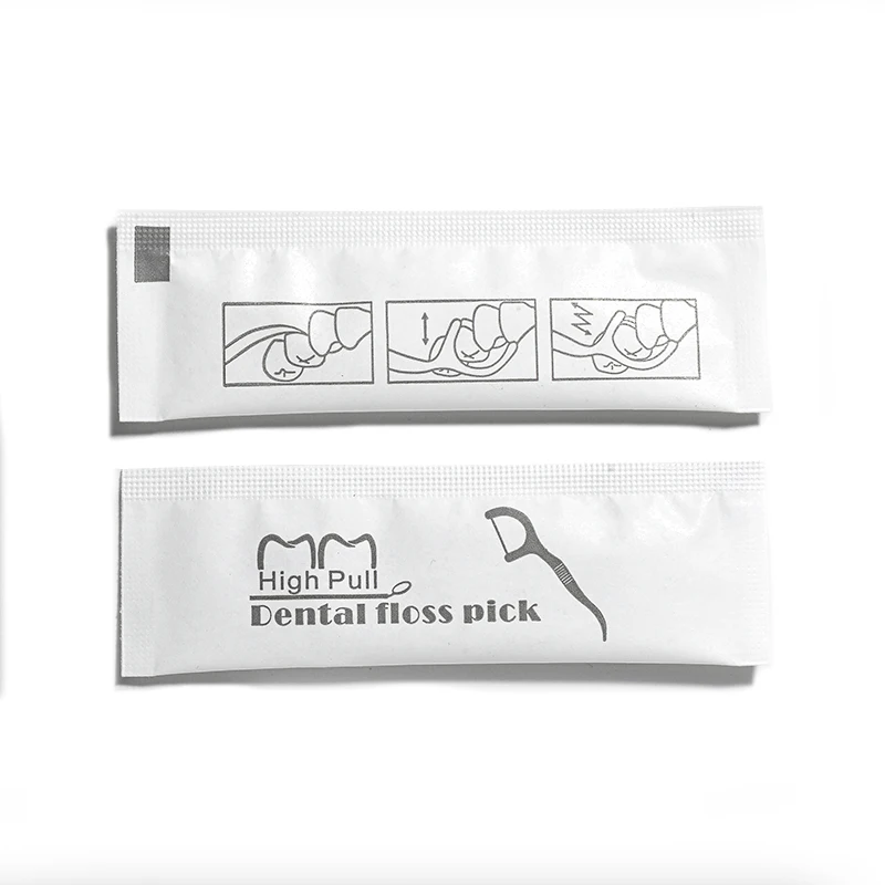 1000 Picks Travel Size Comfort Plus Healthy Thread Dental Floss Pick Individually Wrapped