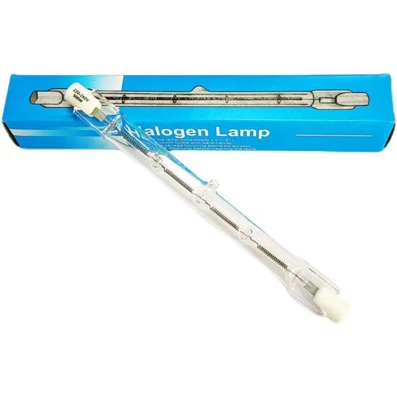 220V Dimmable R7S Halogen Tube 60W 80W 120W J78 Tungsten Lamp Tube J118 Quartz Halogen Bulb For Flood Light