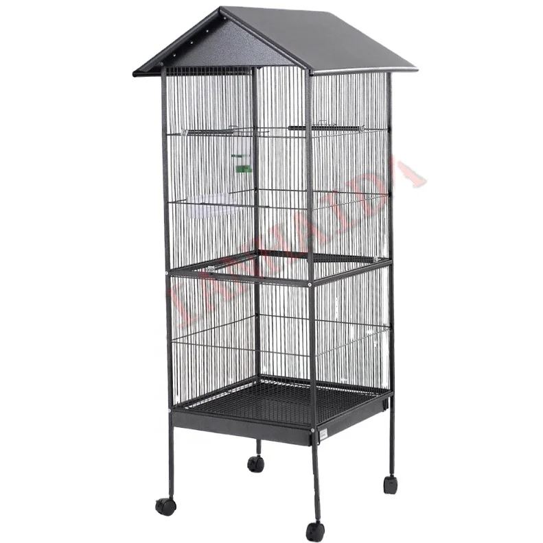 bird cages for sale birds breeding Purchase Wholesale Black Metal Wire Large Bird Cage