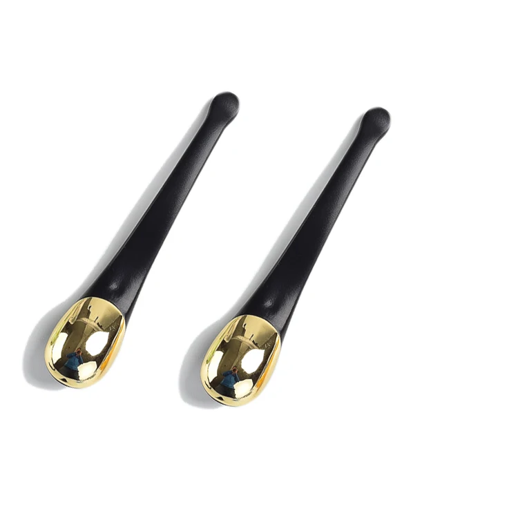 mini 9cm wax removal cream spatulas cosmetic beauty pink/white sticks