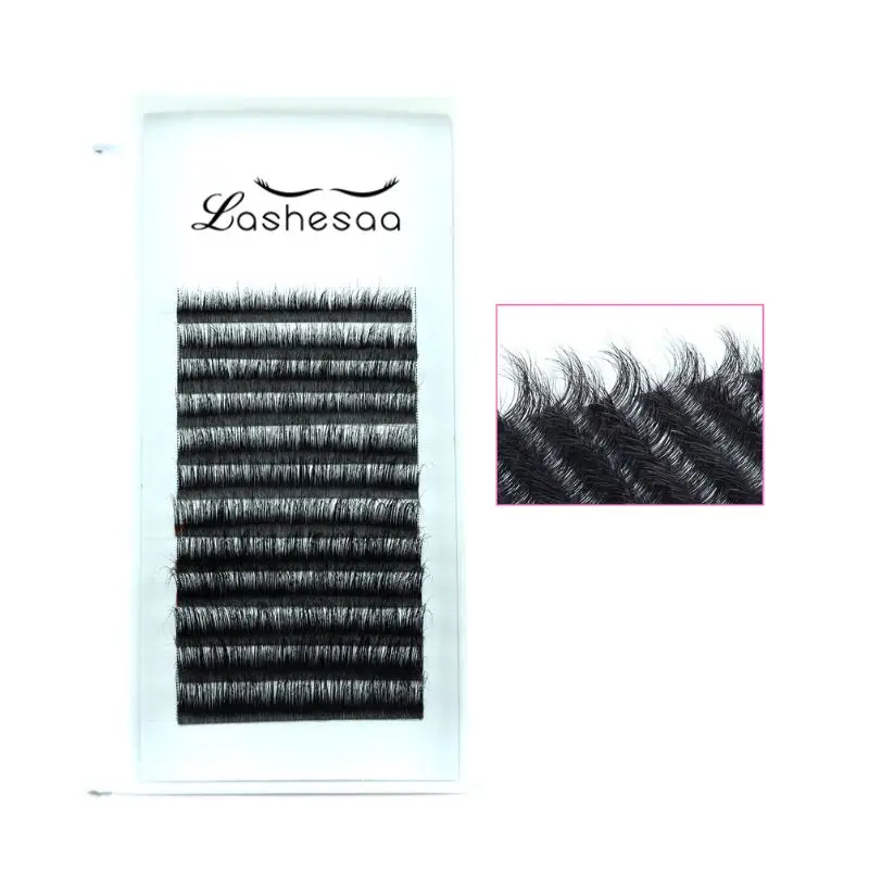 Mink Eyelashes 0.07/0.10 Real Mink Lashes C Curl Wholesale Cashmere Mink Lash Extensions 8-15 mm Natural Black Fluffy Eyelashes