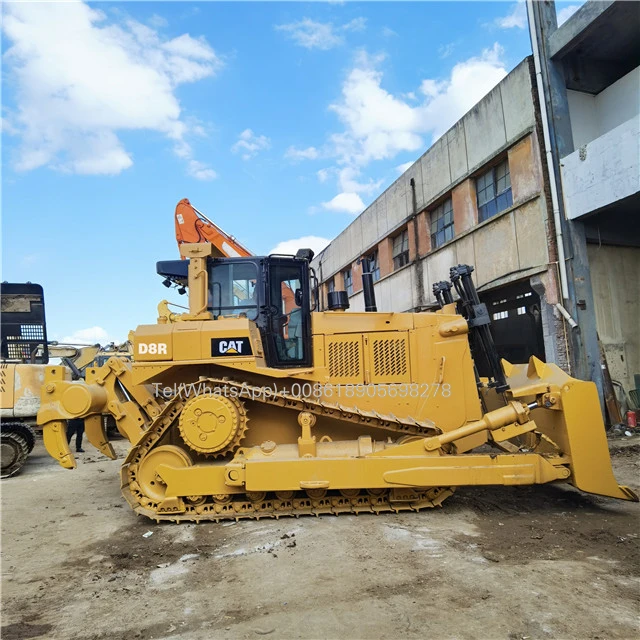 Top-Quality Used Caterpillar CAT D8R D7R D9R Original Bulldozer Nabtesco Fully Hydraulic System Earth-Moving Mining Machinery